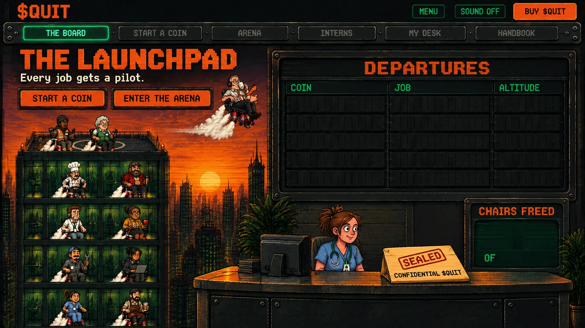 Live Profession Launchpad Board